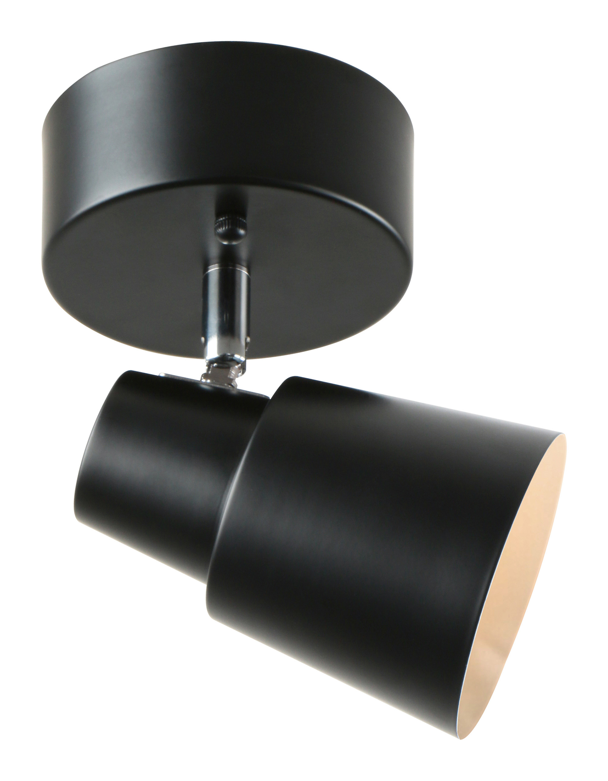 Ceiling lamp FocusLight Milo 1-light black